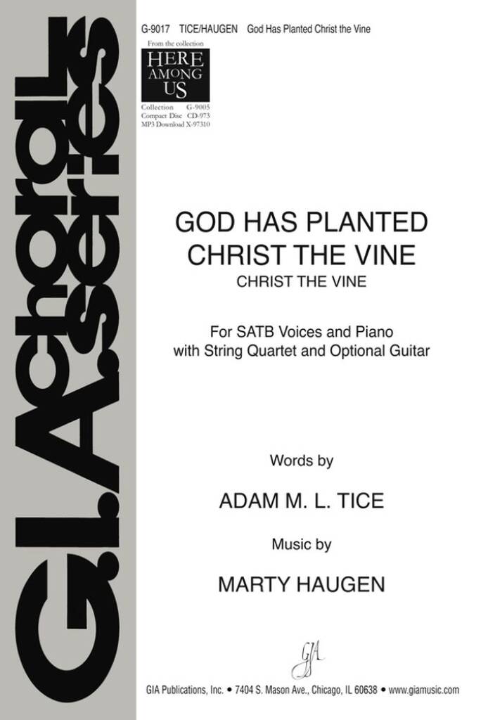 God Has Planted Christ the Vine-Instrument edition
